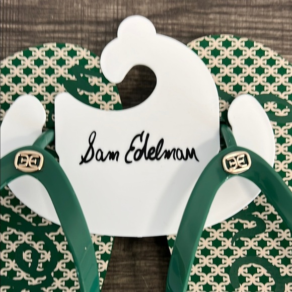 Sam Edelman Green  Size 9 Flip-Flops 🌿👡🌞 - Picture 4 of 4